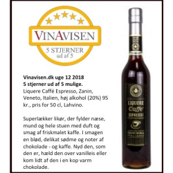 Caf Espresso - Kaffe likr, 20%, 50 cl.